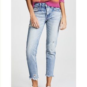 New w tags! Distressed, ankle length, denim pants